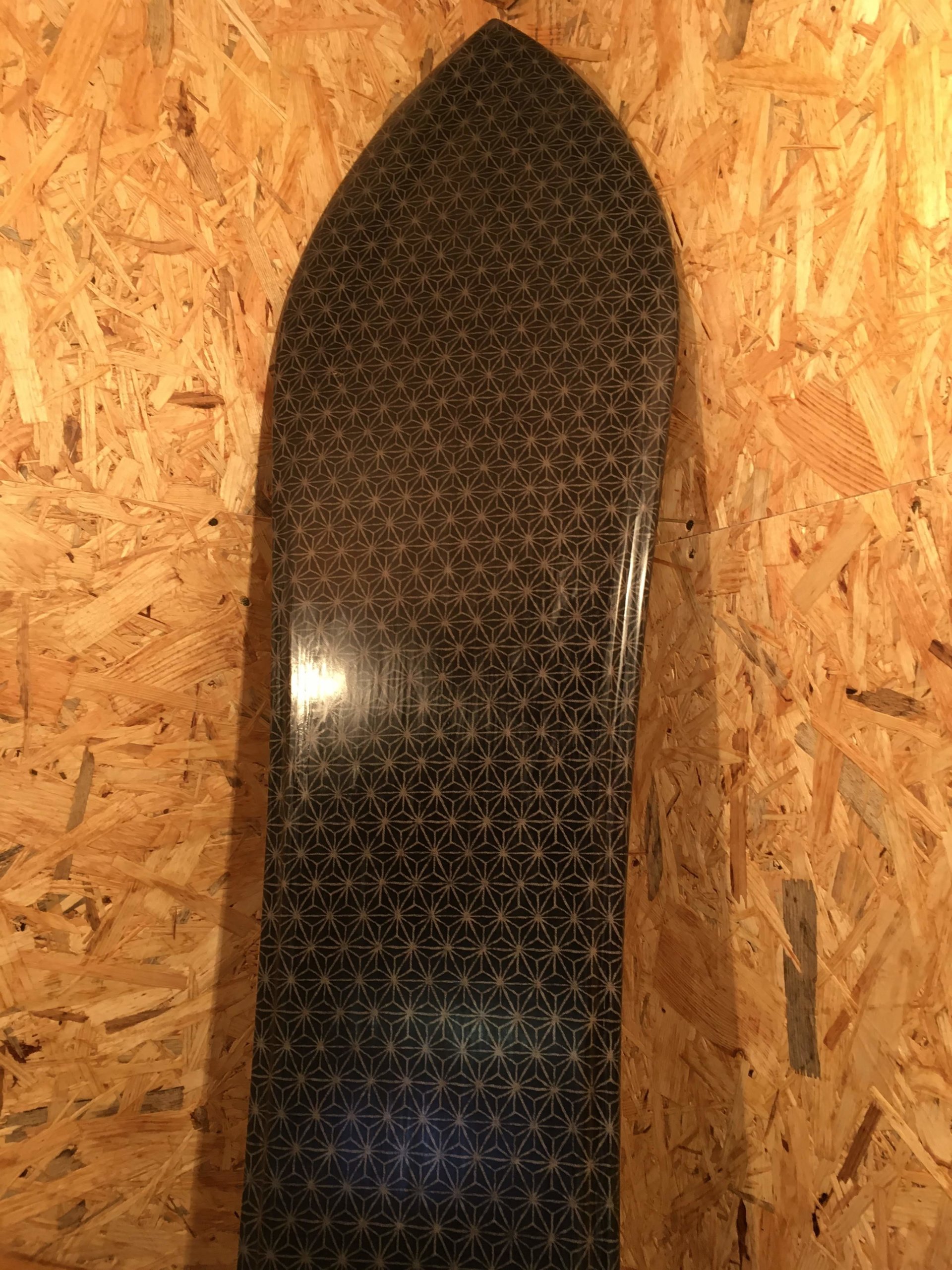 L004】APW 150CM 雪板麻柄 ロング POWDER BOARD - buddhablank